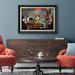 IDEA4WALL Dogs Playing Poker By C.M. Coolidge Framed On Paper Print | 26 H x 36 W x 1.3 D in | Wayfair 8022273005355