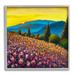 Stupell Industries Vivid Mountain Meadow Scenery Canvas Wall Art Design by Valery Rybakow Wood in Brown | 17 H x 17 W x 1.5 D in | Wayfair