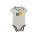 Child of Mine by Carter's Short Sleeve Onesie: Gray Bottoms - Size 6-12 Month