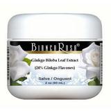 Bianca Rosa Ginkgo Biloba Leaf Extract (24% Ginkgo Flavones) - Hand and Body Salve Ointment (2 oz 2-Pack Zin: 514353)