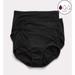 Women s Hanes 40FDL3 Comfort Period Light Brief Panty - 3 Pack (BLK/BLK/BLK 6)