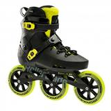 ROLLERBLADE Adult Male Maxxum 125 Inline Skates Color: Black/Lime Size: 12