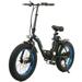 ECOTRIC 500 W 36 V E-Ride Foldable 20â€œ Electric Bicycle Fat Tire Removable Battery 7 Speed Children A-E516646