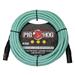 Pig Hog PHMH25SG 25 ft. Hex Series Microphone Cable Seafoam Green