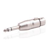 FaLX Video Plug Plug Play Anti-interference Make An Audio Cable 1/4 TRS to XLR Female Adapter Audio Cable Accessories