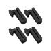 wendunide command hook Mask Holder Ski Helmet Snowboard Helmet Holder 4 Pieces Black Hook Up