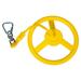 Etereauty Swing Wheel Ring Outdoor Gym Kids Obstacle Monkey Training Course Indoor Equipment Playground Hanging Accessories Line