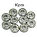 Ruibeauty 10PCS Replacement Skateboard Bearings 608 zz (ABEC-7)- Double Shielded