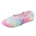 Shoes For Boys Dance Shoes Dancing Ballet Performance Indoor Colorful Bow Yoga Practice Shoes Girls Sneakers Pink 11.5 Years-12 Years