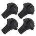 4Pcs Shockproof Trekking Pole Foot Protective Covers Non-slip Trekking Pole Pads