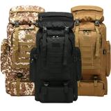 BIPOOBEE 80L Backpack Large Capacity Waterproof Bags Daypacks Rucksacks for Outdoor Sports Hunting Climbing Hiking