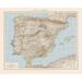 Spain Portugal - Andree 1893 Poster Print by Andree Andree (24 x 18) # ITSP0043