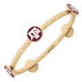 Women's CANVAS Style Texas A&M Aggies Enamel Claudia Bangle