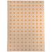 Orange 120 x 96 x 0.25 in Area Rug - CANE TANGERINE Outdoor Rug By Kavka Designs Polyester | 120 H x 96 W x 0.25 D in | Wayfair
