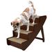 Tucker Murphy Pet™ Dianaliz Foldable 4 Steps Pet Stairs, Wood in Brown | 21.2 H x 15.3 W x 24.2 D in | Wayfair B8ABAFCD1DDC40C79ED515C4269B36E7