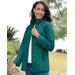 Appleseeds Women's Berkshire Diamond Quilted Jacket - Green - S - Misses