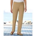 Appleseeds Women's SlimSation® Straight-Leg Pants - Brown - 22W - Womens