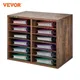 VEVOR Organisateur de Bureau en Bois MDF 49 x 31 x 41 cm Trieur de Documents à 12 Compartiments