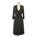 J.Jill Casual Dress: Black Dresses - Women's Size Medium