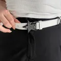 Ceinture en strass pour femmes étoile à la mode sangle à la taille pour robe en jean pantalon