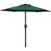 7.5' Patio Outdoor Umbrella, Simple Deluxe Table Market Yard Umbrella with Push Button Tilt/Crank for Garden, Deck, Backyard