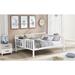 Daybed, Solid Wood Daybed Frame with Wooden Slats Support