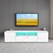 63 inch LED TV Stand Entertainment Center for Up to 75 inch TVs, Storage TV Cabinet with Drawers for Gaming Living Room Bedroom