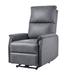 Electric Motion Power Recliner, Foam Lounge Single Sofa Chair with USB Charging Ports and Side Control Button for Small-space