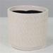 MDR Trading AI-CE00-188-Q06 White with Beige Lines Planter - Set of 6