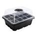 Jmtresw 12 Holes Seed Grow Planter Box Greenhouse Garden Seed Plant Seeding Tray