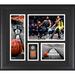 "Mikal Bridges Brooklyn Nets Framed 15"" x 17"" Collage with a Piece of Team-Used Ball"