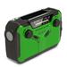 Solar Generator Radio FM/AM Emergency Crank Radio with 2500mAh Rechargeable Battery Flashlight SOS Alarm USB Phone Charger and Hand Crank Generator