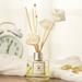 CFXNMZGR Home Decor Artificial Flowers Reed Diffusers With Natural Sticks Glass Bottle And Scented 50Ml Valentines Gifts