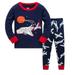Kids Pajamas For Boys Printed Pajama Glow In The Dark Cotton Sleepwear Toddler Clothes Outfit Size 3 To 8T Baby Clothes Boy Gift Set Boys 4 Piece Set