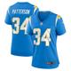 Women's Nike Jaret Patterson Powder Blue Los Angeles Chargers Team Game Jersey