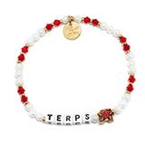 Little Words Project Maryland Terrapins Crystal Bracelet