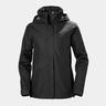 Helly Hansen Women's Aden Great-Fit Versatile Rain Jacket Black L