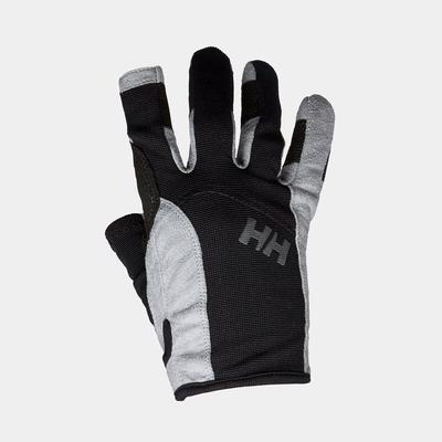 Helly Hansen Men's Durable Long Finger Sailing Gloves Black S