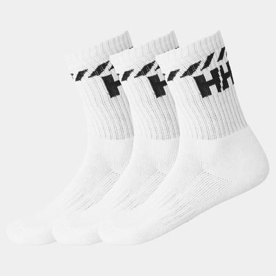 Helly Hansen Men's Cotton Sport Socks 3PK White 39-41