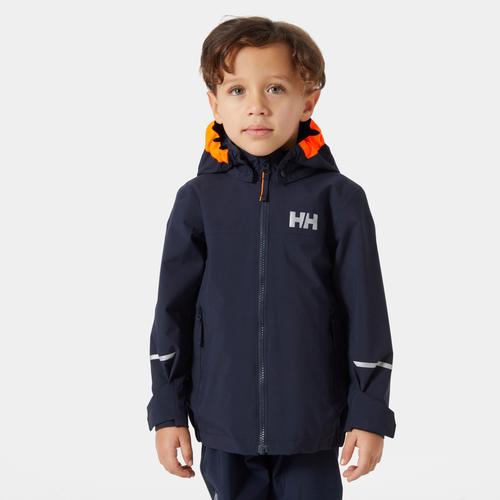 Helly Hansen Kid's Shelter 2.0 Waterproof 2-Layer Jacket Navy 116/6