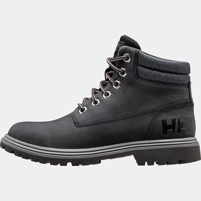 Helly Hansen Women's Fremont Leather Winter Boots Black 4.5