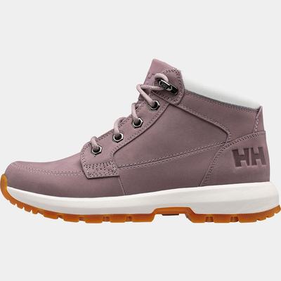 Helly Hansen Women Richmond Casual Boots In Nubuck Leather Pink 5.5