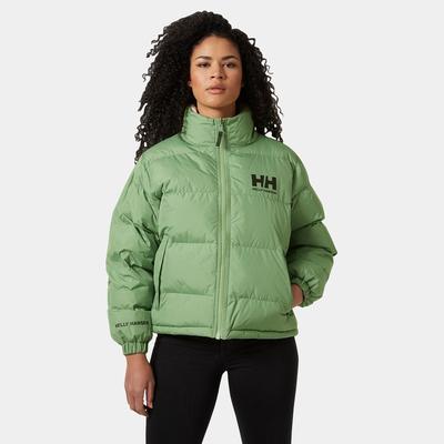 Helly Hansen Women's HH Urban Reversible Puffer Jacket Green M