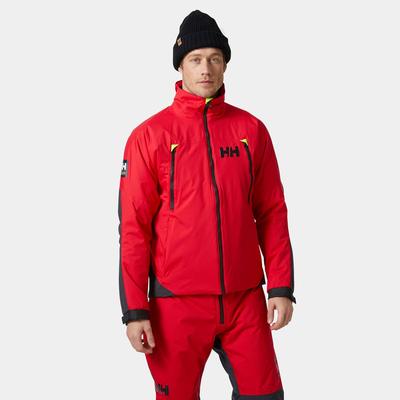 Helly Hansen ÆGIR H2FLOW™ Midlayer Sailing Jacket Red S