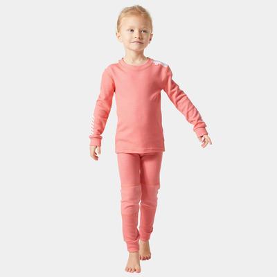 Helly Hansen Kids' LIFA® Merino Wool Base Layer Set Pink 116/6