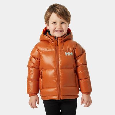 Helly Hansen Kids’ Isfjord Down Winter Jacket Orange 116/6