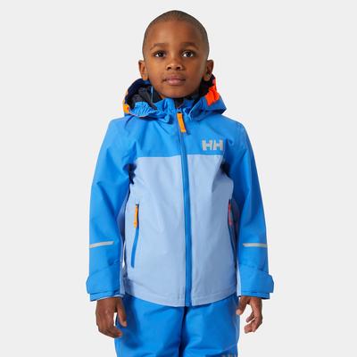 Helly Hansen Kid's Shelter 2.0 Waterproof 2-Layer Jacket Blue 116/6