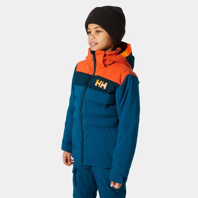 Helly Hansen Junior Cyclone Jacket - Junior Boys Classic Ski Jacket Blue 152/12