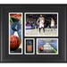 Mike Conley Minnesota Timberwolves Framed 15" x 17" Collage with a Piece of Team-Used Ball