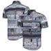 Men's RSVLTS Gray Teenage Mutant Ninja Turtles Bodacious Button Mashers KUNUFLEX Button-Down Shirt